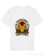 Tricou STANLEY STELLA barbat Genius Billionaire Alb