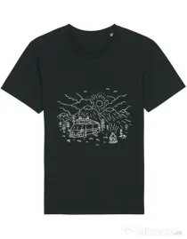 Tricou STANLEY STELLA barbat Wander Negru