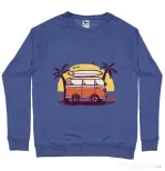Bluza ADLER barbat Sunset Van Albastru melanj
