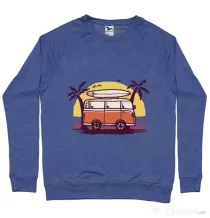 Bluza ADLER barbat Sunset Van Albastru melanj