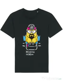 Tricou STANLEY STELLA barbat Breaking Minion Negru