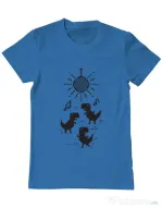 Tricou ADLER barbat Dance Albastru azuriu