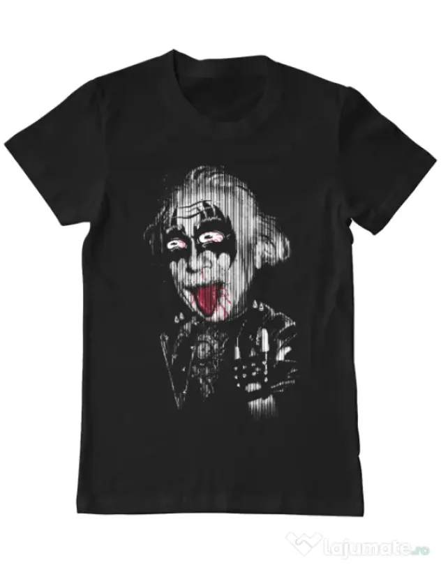 Tricou ADLER barbat Albert Rockeinstein Negru