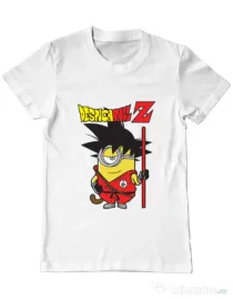 Tricou ADLER barbat Despicaball Z Son Goku Alb