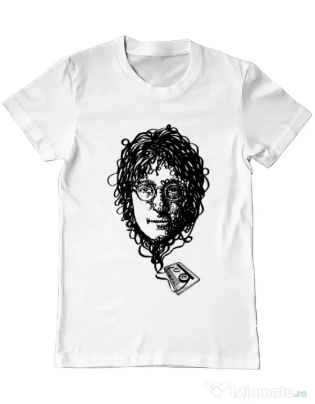 Tricou ADLER barbat Imagine Cassette Alb