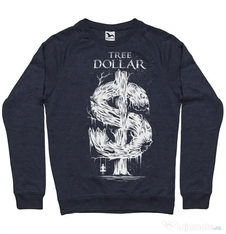 Bluza ADLER barbat Tree Dollar Denim inchis