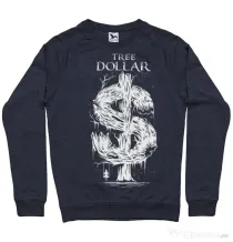 Bluza ADLER barbat Tree Dollar Denim inchis