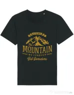 Tricou STANLEY STELLA barbat Its not the mountain we conquer Negru