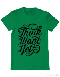 Tricou ADLER barbat Think it Verde mediu