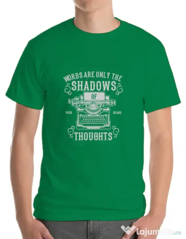 Tricou ADLER barbat Shadows Of Thoughts Verde mediu