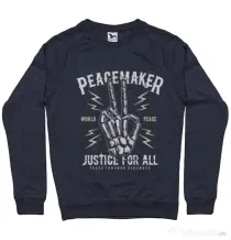 Bluza ADLER barbat Peace Maker Denim inchis