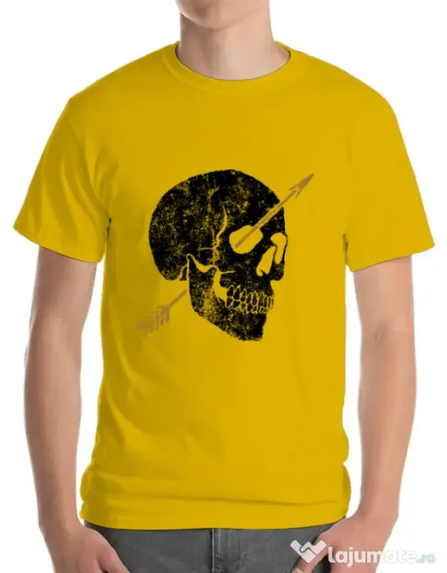Tricou ADLER barbat Arrow Galben
