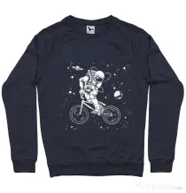 Bluza ADLER barbat Astronaut Bmx Denim inchis