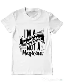 Tricou ADLER barbat Beautician Alb