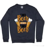 Bluza ADLER barbat Two beer Denim inchis