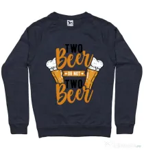 Bluza ADLER barbat Two beer Denim inchis