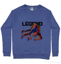 Bluza ADLER barbat LEGEND Albastru melanj