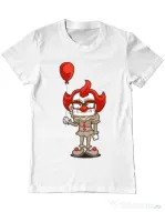 Tricou ADLER barbat NICE CLOWN Alb