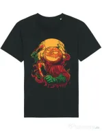 Tricou STANLEY STELLA barbat Pumpkinhead Butcher Negru