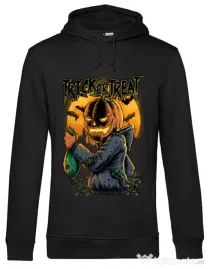 Hoodie barbat cu gluga Candy hunter Negru
