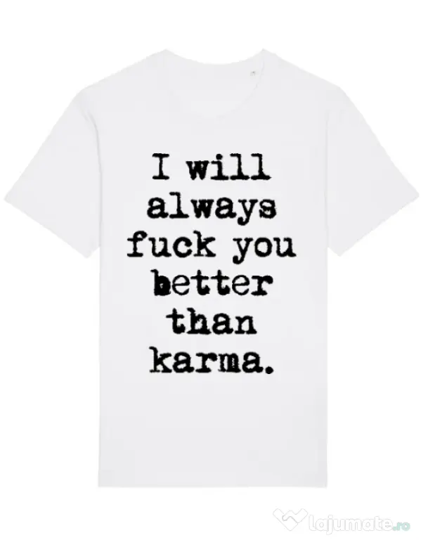 Tricou STANLEY STELLA barbat Better than karma Alb