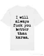 Tricou STANLEY STELLA barbat Better than karma Alb