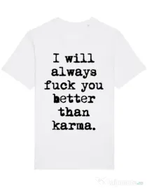 Tricou STANLEY STELLA barbat Better than karma Alb