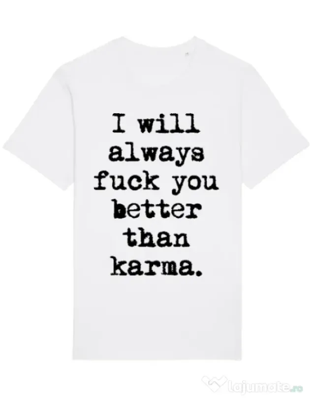 Tricou STANLEY STELLA barbat Better than karma Alb