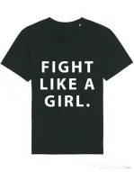 Tricou STANLEY STELLA barbat Fight like a girl Negru