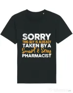 Tricou STANLEY STELLA barbat This guy is taken Negru