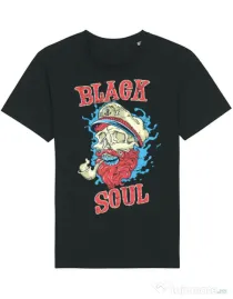Tricou STANLEY STELLA barbat Black soul Negru