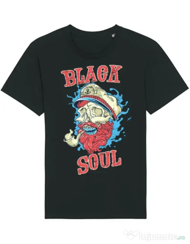 Tricou STANLEY STELLA barbat Black soul Negru