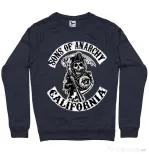 Bluza ADLER barbat Sons of anarchy Denim inchis