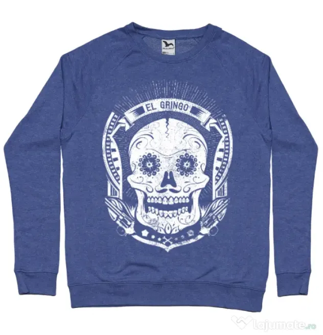 Bluza ADLER barbat El gringo Albastru melanj