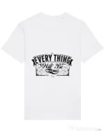 Tricou STANLEY STELLA barbat Everything will be ok Alb