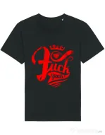 Tricou STANLEY STELLA barbat Fuck yeah Negru