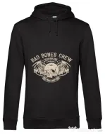 Hoodie barbat cu gluga Grim reaper Negru