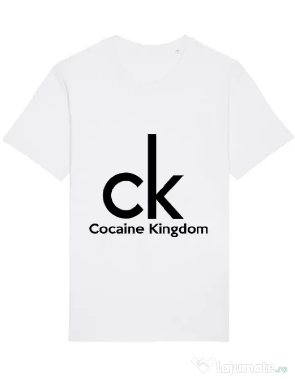 Tricou STANLEY STELLA barbat Cocaine kingdom Alb
