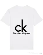 Tricou STANLEY STELLA barbat Cocaine kingdom Alb