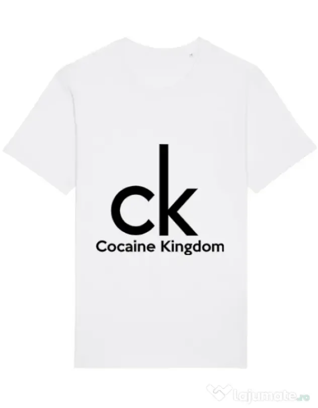 Tricou STANLEY STELLA barbat Cocaine kingdom Alb