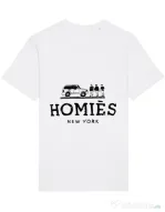 Tricou STANLEY STELLA barbat Homies Alb