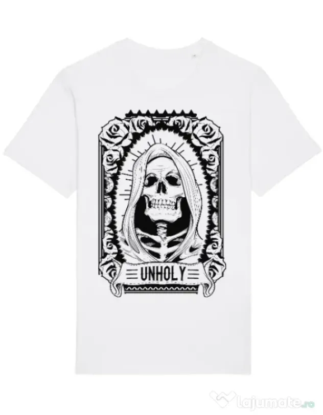 Tricou STANLEY STELLA barbat Unholy Alb