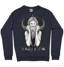 Bluza ADLER barbat The Daughters Of The Moon Denim inchis