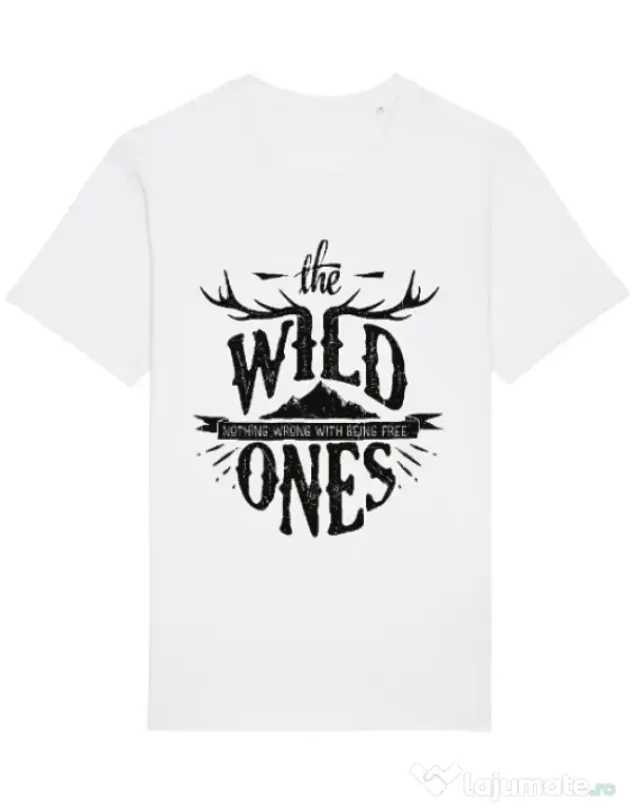 Tricou STANLEY STELLA barbat The Wild Ones Alb
