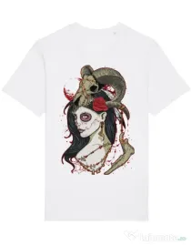 Tricou STANLEY STELLA barbat Dead Queen Alb