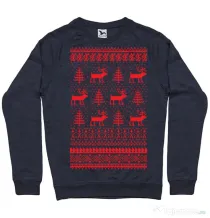 Bluza ADLER barbat Reindeers Denim inchis