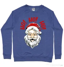Bluza ADLER barbat Smile santa Albastru melanj