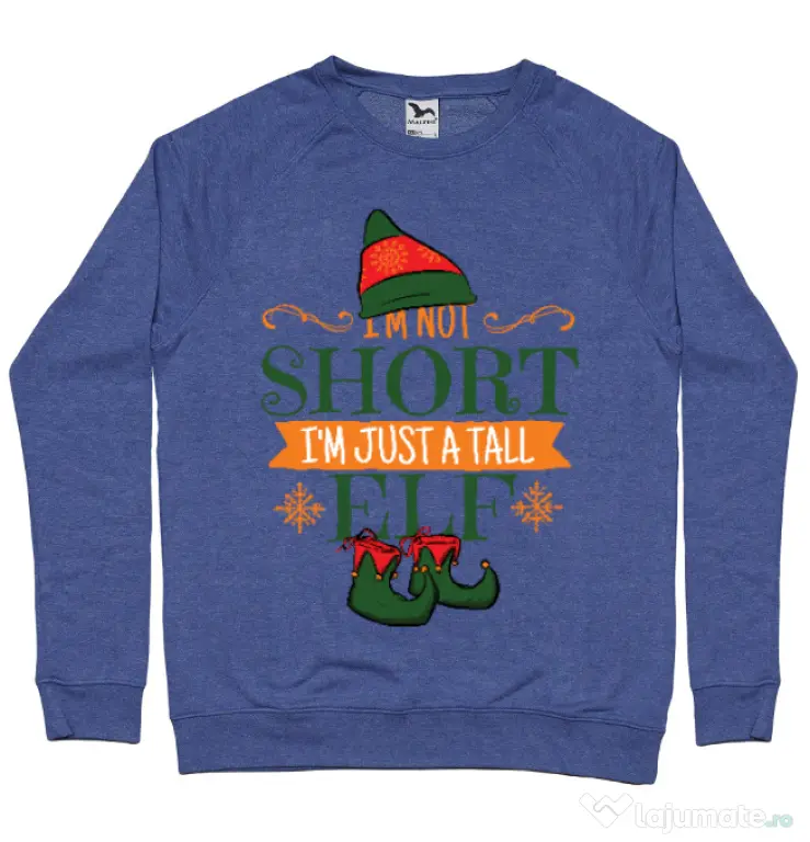 Bluza ADLER barbat Tall Elf Albastru melanj