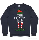 Bluza ADLER barbat The chatty elf Denim inchis