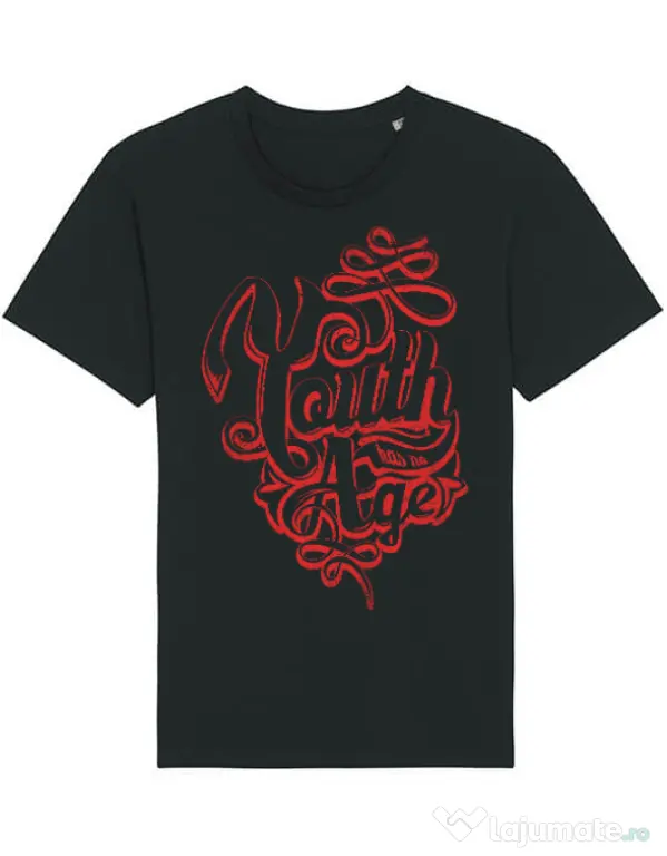 Tricou STANLEY STELLA barbat Youth has no age Negru